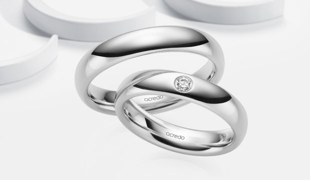 Classic wedding rings | acredo
